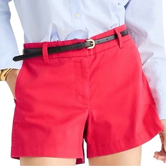 Banana Republic Pants - Banana Republic High Waist Pink Shorts with Belt